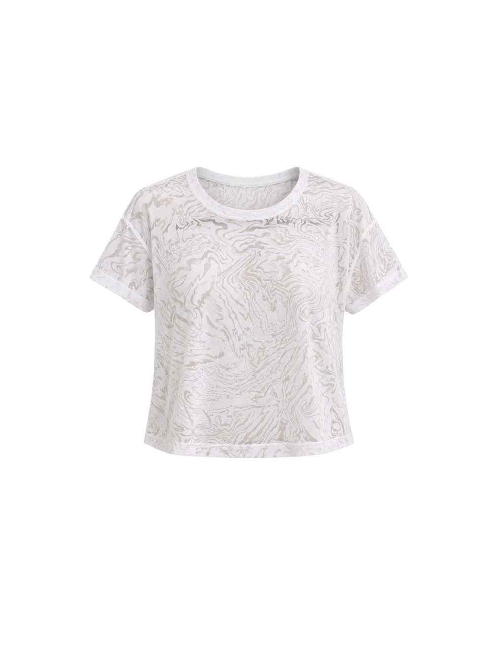 Lululemon Cates Tee *Veil - White, Size 10